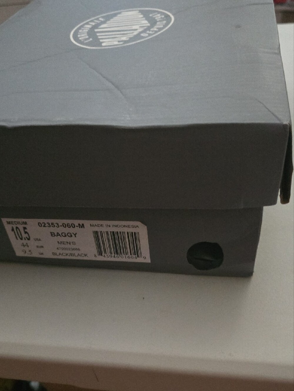 Palladium Black Canvas High-Top Sneakers - Picture 6 of 7